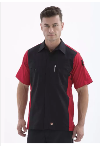 EARL ROSS Red Kap Short Sleeve Woven Shirt