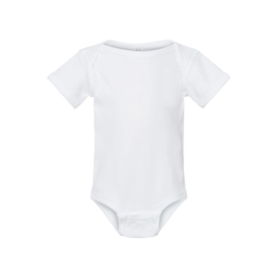 YOUR DESIGN Basic Infant Onesie HTV Print - 7 Colour Options